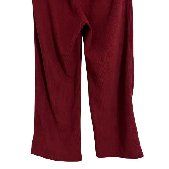 Halara High Waisted Pocket Straight Leg Mop Corduroy Pants Wide Leg - Picture 9 of 13